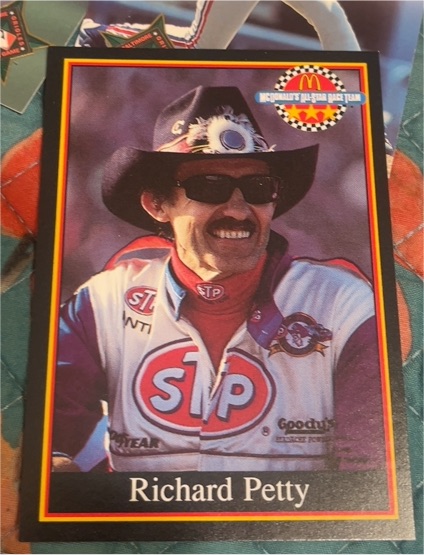 1991 Maxx McDonald's All-Star Race Team #26 Richard Petty — front