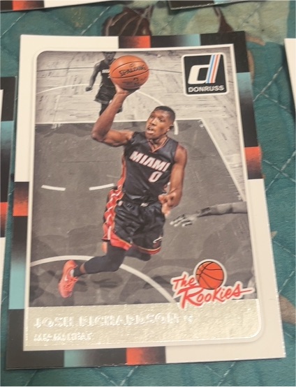2015-16 Donruss #2 Josh Richardson The Rookies — front