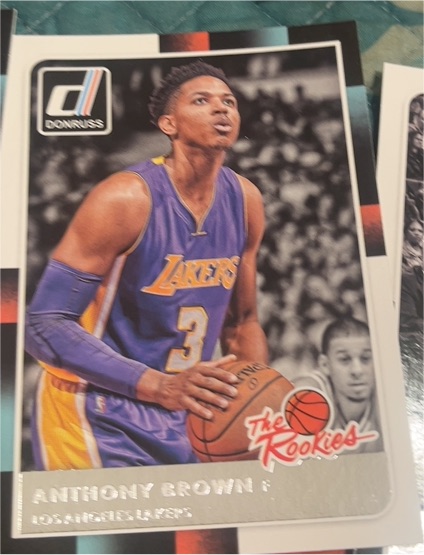 2015-16 Donruss The Rookies #9 Anthony Brown — front
