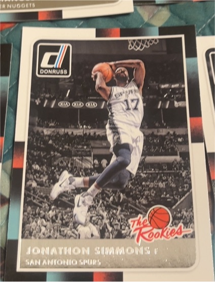 2015-16 Donruss The Rookies #28 Jonathon Simmons — front