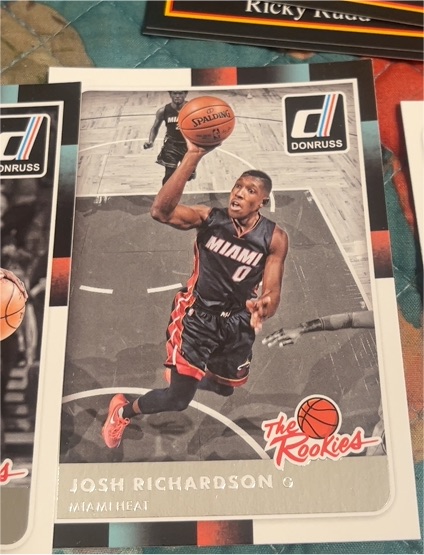 2015-16 Donruss The Rookies #0 Josh Richardson — front