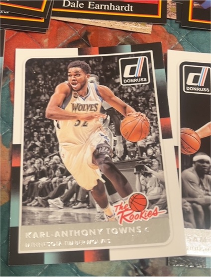 2015-16 Donruss #21 Karl-Anthony Towns The Rookies — front