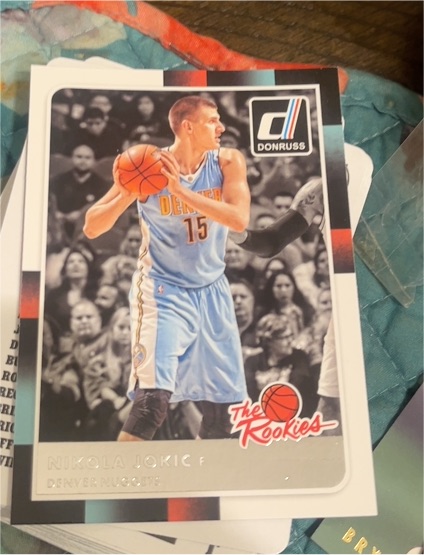 2015-16 Donruss The Rookies #43 Nikola Jokic — front