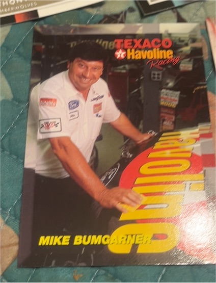 1994 Maxx Texaco Havoline Racing #27 Mike Bumgarner — front