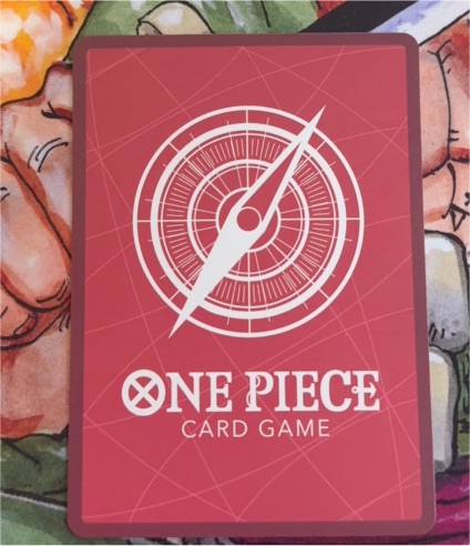 One Piece Card Game Card Back — front