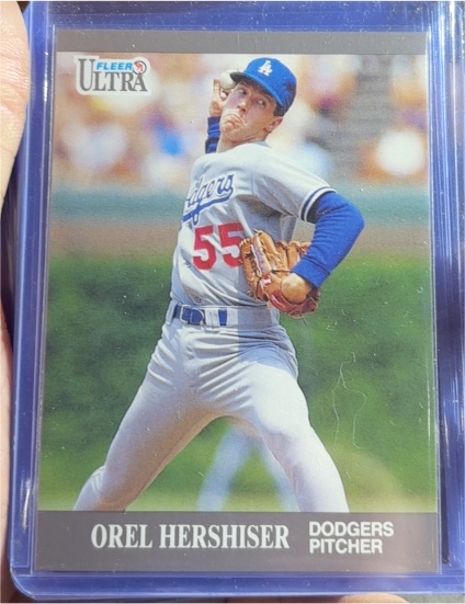 1991 Fleer Ultra Update #U-88 Orel Hershiser — front