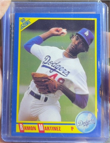 1990 Score #461 Ramon Martinez — front