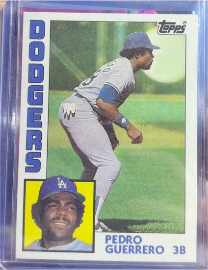 1984 Topps #90 Pedro Guerrero — front