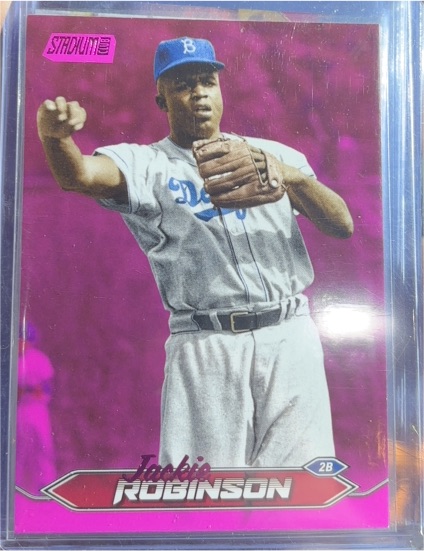 2024 Topps Stadium Club #28 Jackie Robinson — front