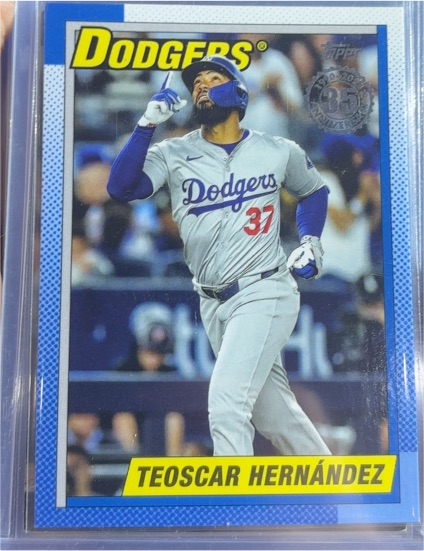 2025 Topps Series 2 #90B2-49 Teoscar Hernández — front