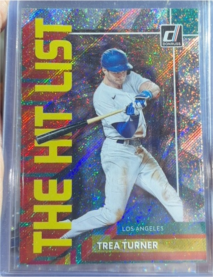 2022 Donruss The Hit List #THL-1 Trea Turner — front