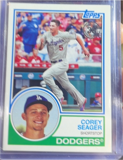 2018 Topps 1983 #83-5 Corey Seager — front