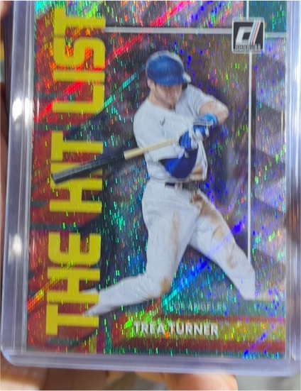 2022 Donruss The Hit List #THL-1 Trea Turner — front