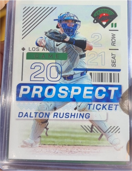 2024 Panini Prospect Edition #164 Dalton Rushing — front
