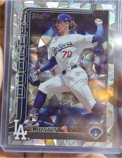 2025 Topps Series 1 #204 Justin Wrobleski — front