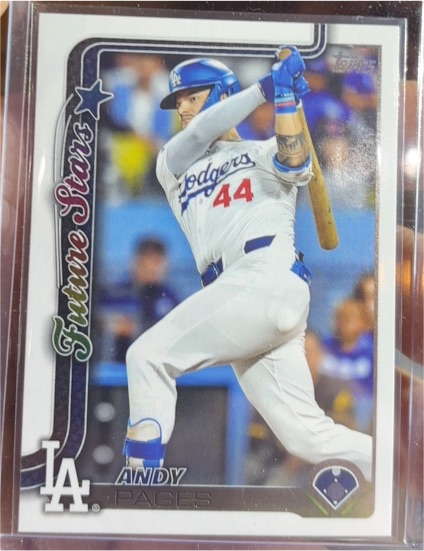 2025 Topps #388 Andy Pages Future Stars — front