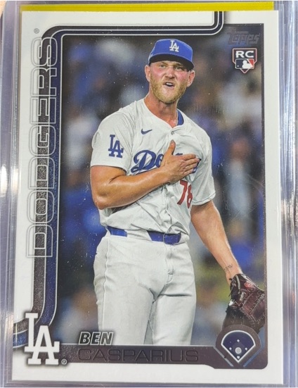 2025 Topps #384 Ben Casparius — front