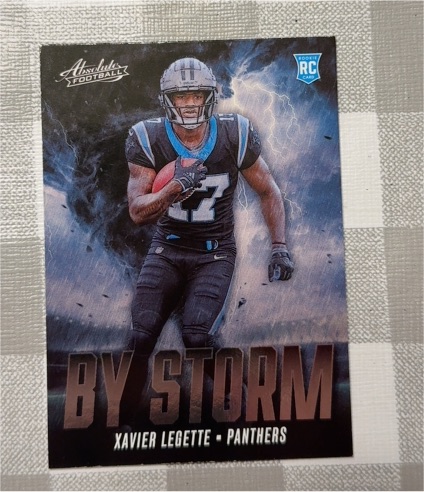 2024 Panini Absolute - By Storm #BS-XLE Xavier Legette — front