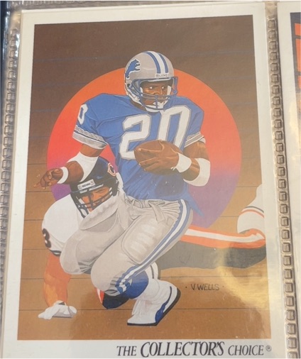 1991 Upper Deck #89 Barry Sanders — front