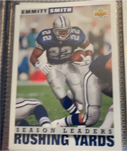 1993 Upper Deck #421 Emmitt Smith — front