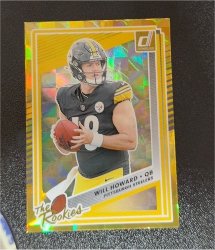2025 Panini Donruss #10 Will Howard — front