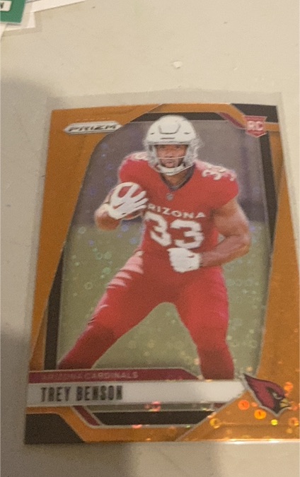 2024 Panini Prizm #392 Trey Benson — front
