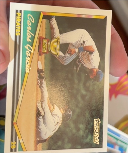 1992 Topps #231 Carlos Garcia — front