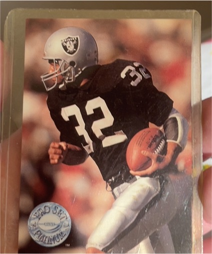1991 Pro Set Platinum #209 Marcus Allen — front