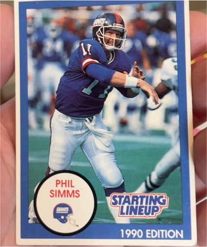 1990 Kenner Starting Lineup #Phil Simms New York Giants — front