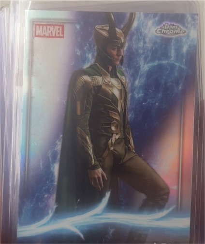 2025 Topps Chrome Marvel Studios #19 Loki — front