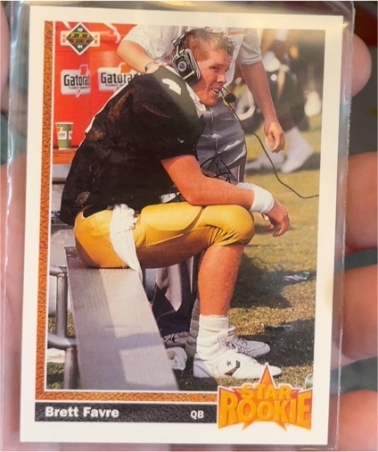 1991 Upper Deck #13c Brett Favre Atlanta Falcons Star Rookie — front