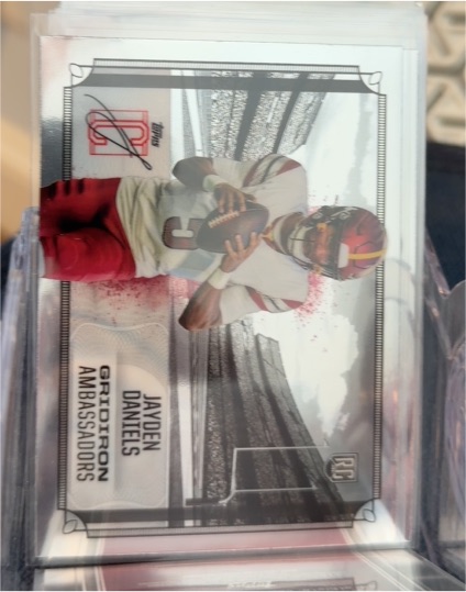 2024 Topps Signature Class #GA-2 Jaycen Daniels Gridiron Ambassadors — front