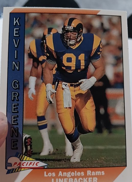 1991 Pacific #253 Kevin Greene — front