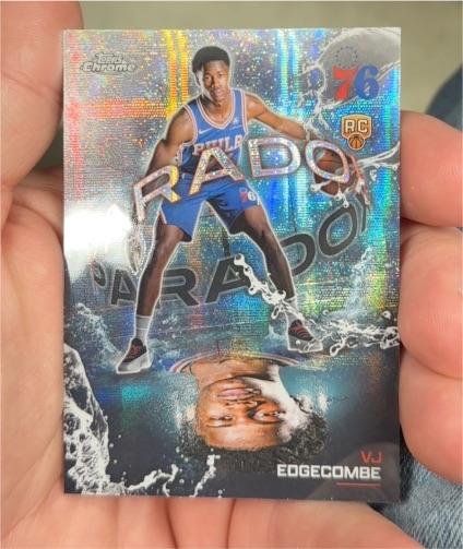 2025-26 Topps Chrome #PX-23 VJ Edgecombe — front