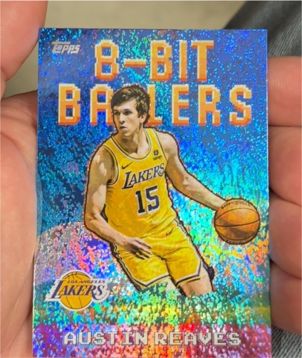 2025-26 Topps 8-Bit Ballers #8B-10 Austin Reaves — front