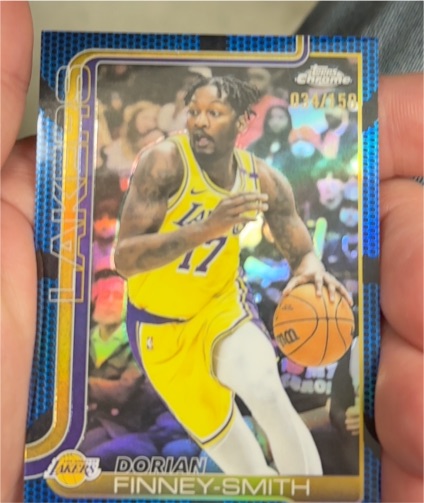 2025-26 Topps Chrome #192 Dorian Finney-Smith — front