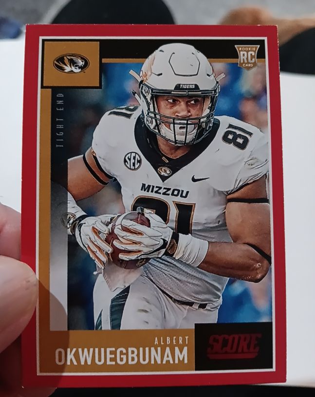 2020 Panini Score #400 Albert Okwuegbunam — front