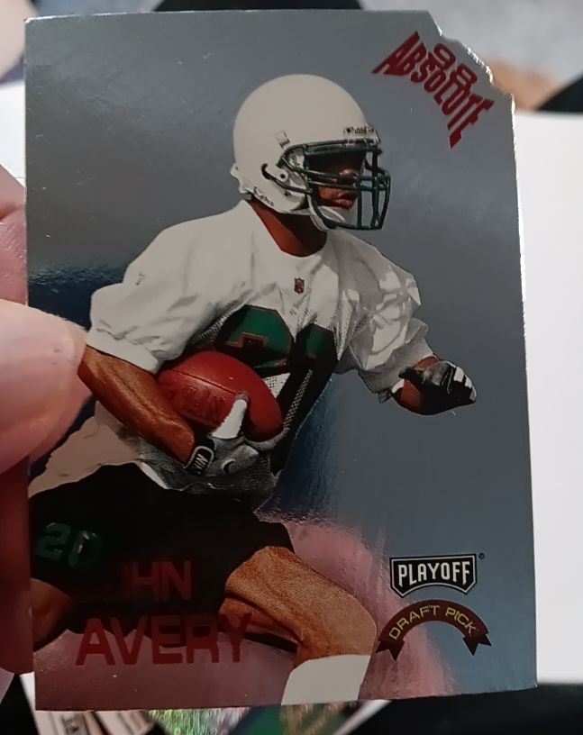 1998 Playoff Absolute Draft Picks #11 John Avery — front