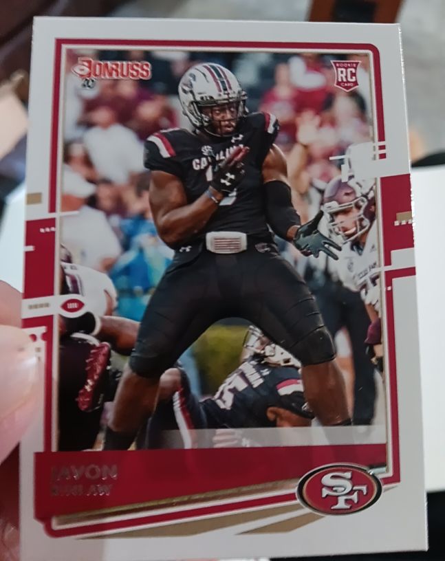 2020 Donruss #265 Javon Kinlaw — front