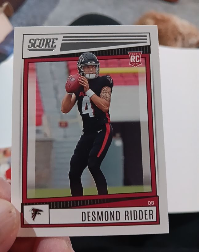 2022 Panini Score #303 Desmond Ridder — front