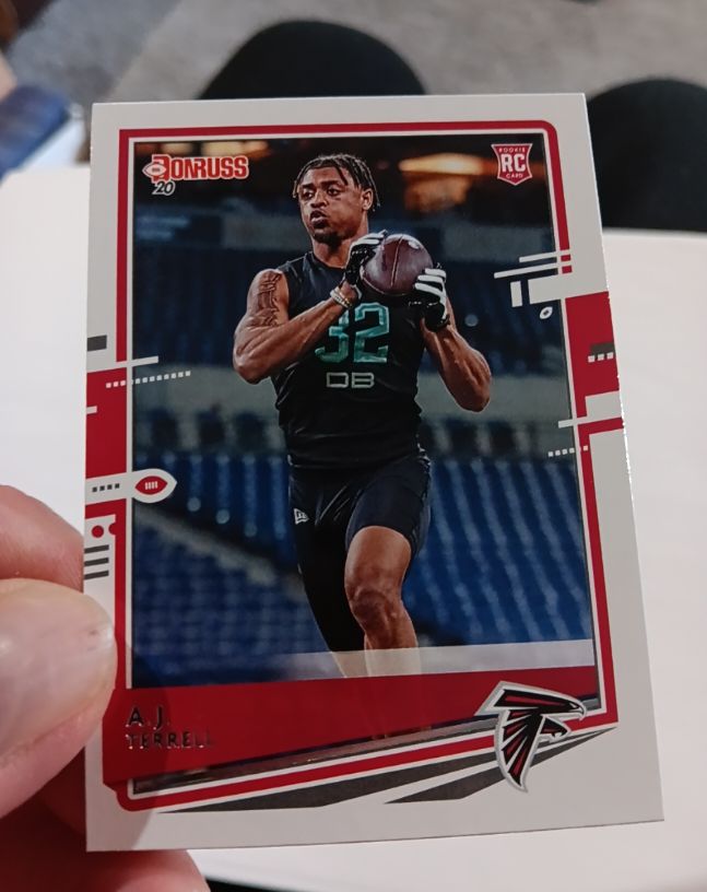 2020 Panini Donruss #255 A.J. Terrell — front