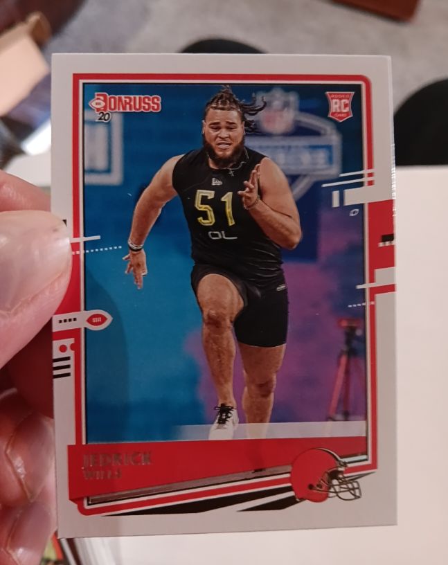 2020 Donruss #269 Jedrick Wills — front