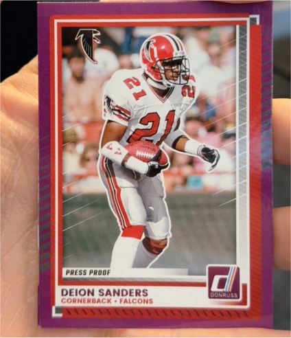 2025 Donruss #21 Deion Sanders — front