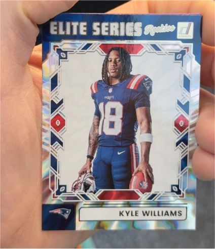 2025 Donruss Elite Series Rookies #ESR-KWS Kyle Williams — front
