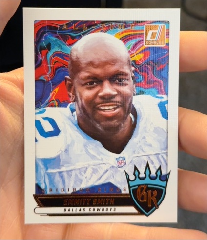 2025 Donruss All-Time Gridiron Kings #ATGK-ESH Emmitt Smith — front