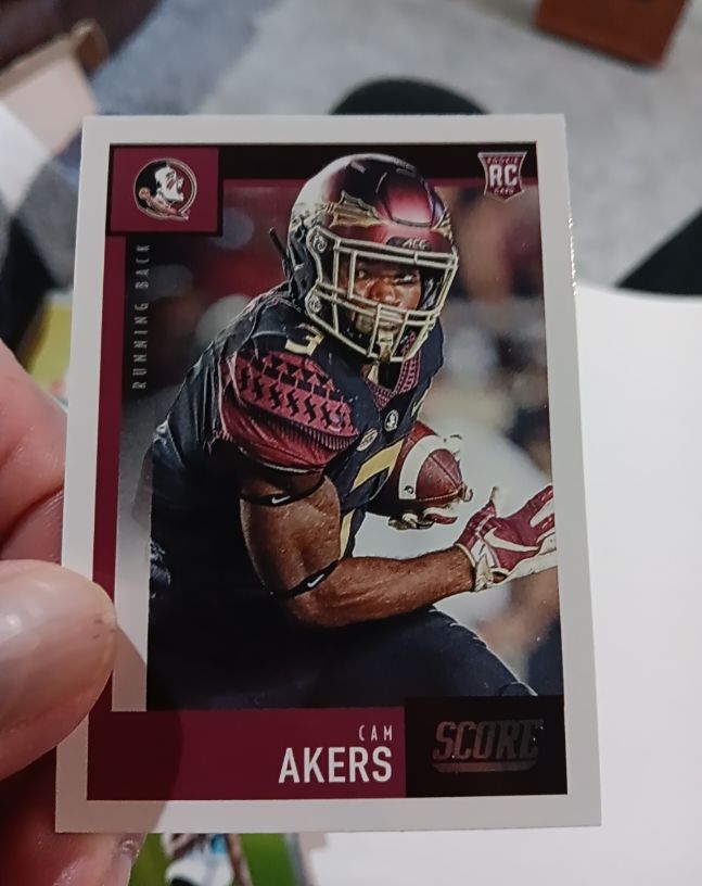 2020 Score #375 Cam Akers — front
