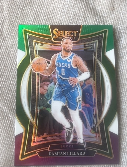 2024-25 Panini Select #55 Damian Lillard — front