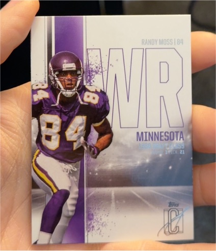 2024 Topps Signature Class #30 Randy Moss — front