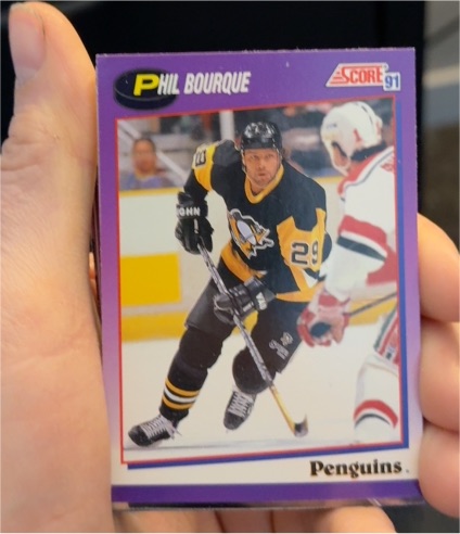 1991-92 Score #69 Phil Bourque — front