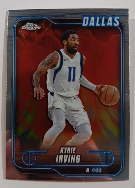 2024-25 Topps Chrome #117 Kyrie Irving — front